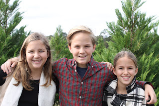 Eleven years old : Mazie, Elliott, Lucia