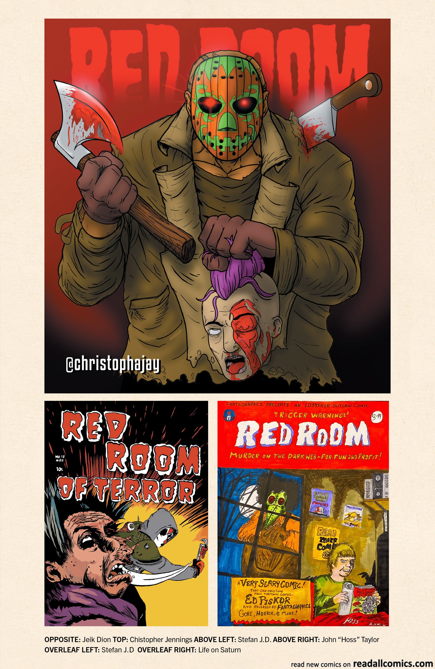 Red Room: Trigger Warnings chapter 3 page 27