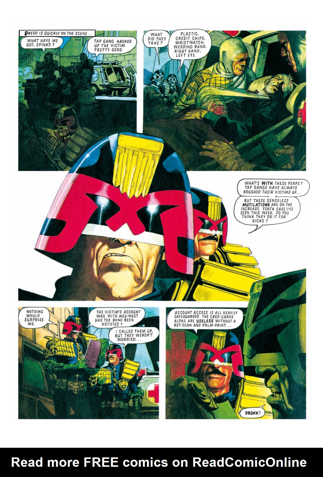 Read online Judge Dredd: The Complete Case Files comic -  Issue # TPB 21 - 119