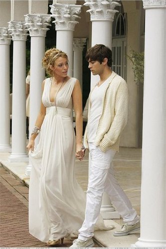 Serena van der woodsen white 2024 party dress