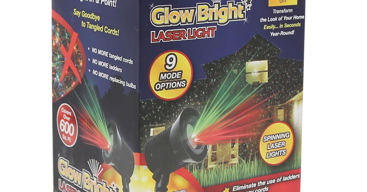 Tin City Magic GLOW BRIGHT SPINNING LASER LIGHT SHOW