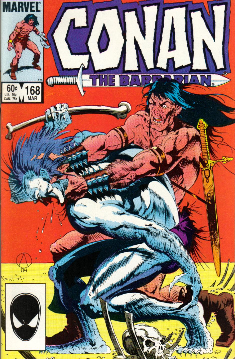 Read online Conan the Barbarian (1970) comic -  Issue #168 - 1