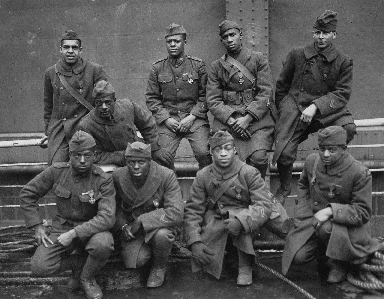 Historical Photos: African American Soldiers WW1