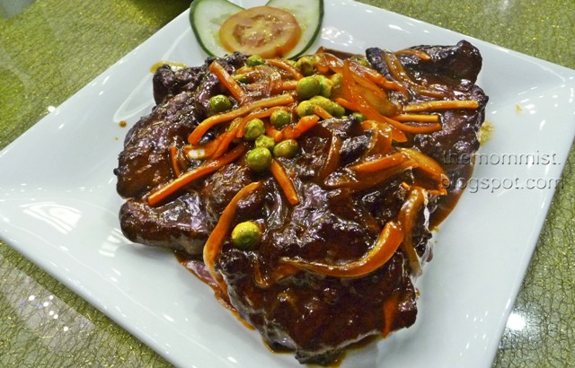 Beef tenderloin Chinese style