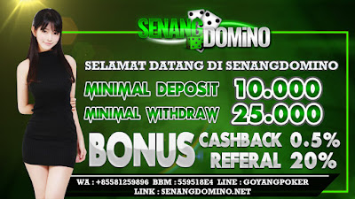  Senangdomino situs agen judi domino qq bandar66 online uang asli