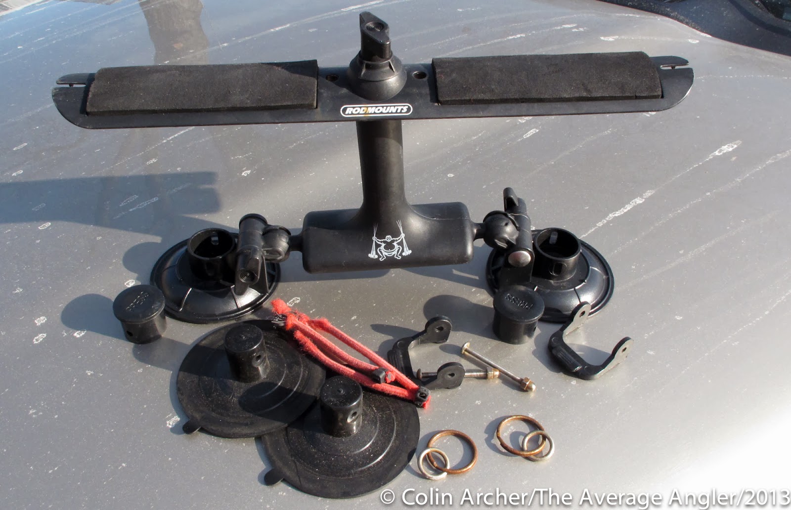 The Average Angler: 12.14.13 I was a day late in retrofitting my rod holders ..