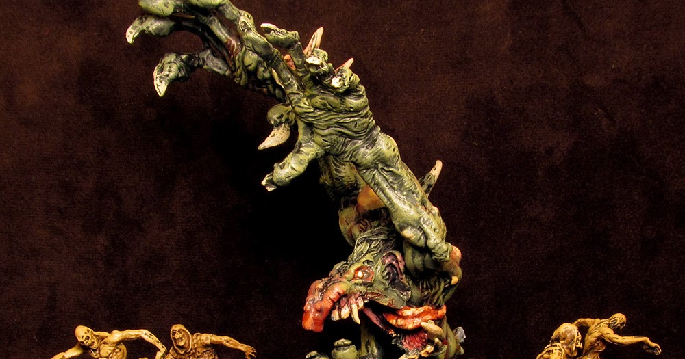 Black Plague Abomination Painting Black Plague Abomination Painting
