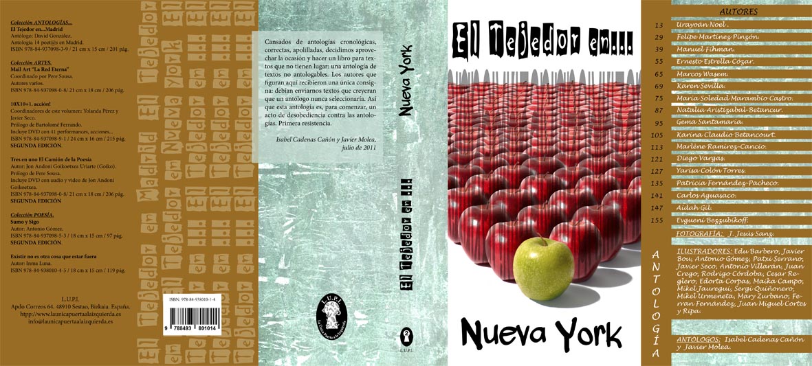 L.U.P.I. Noticias: Cubierta del libro