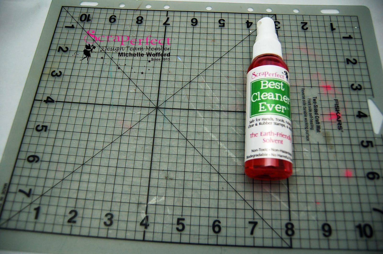 ScraPerfect Clean A Craft Mat with The Best Cleaner Ever