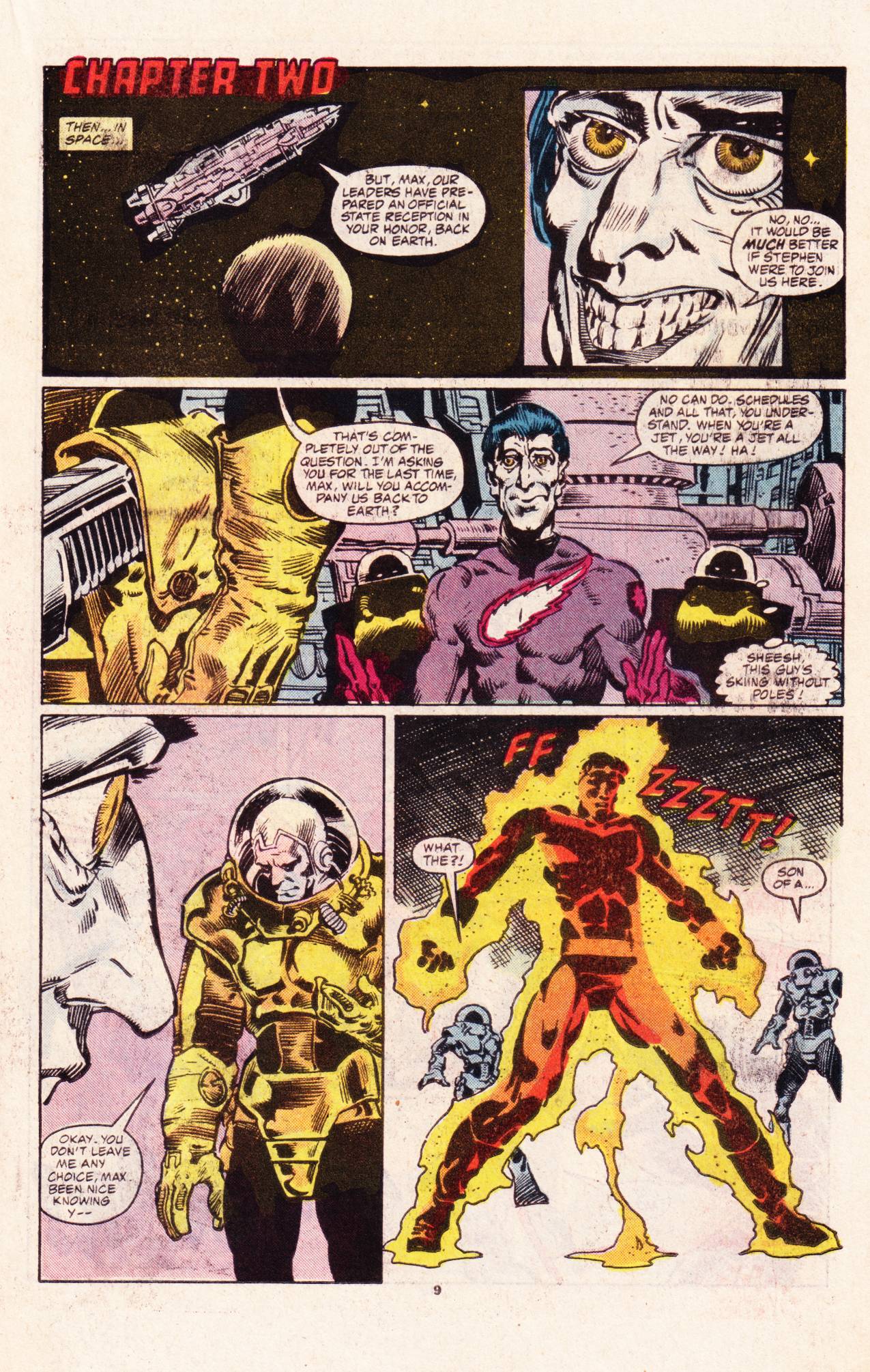 Read online Comet Man comic -  Issue #6 - 10