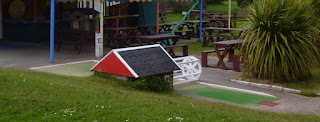 Arnold Palmer Crazy Golf course in Exmouth, Devon