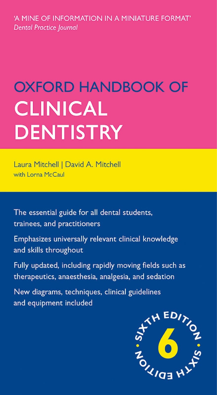 Oxford Handbook of Clinical Dentistry (Oxford Handbooks Series) 6th