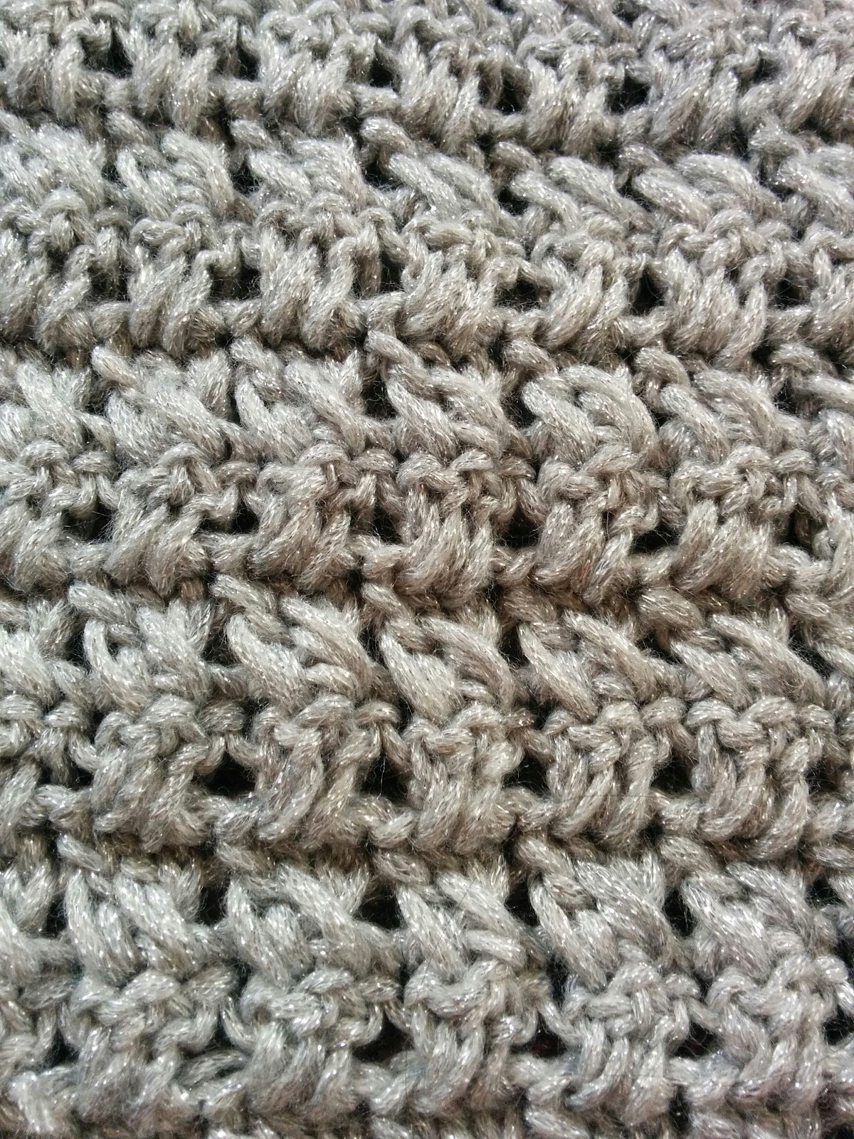 簡単 かぎ針模様編みスヌードの編み方 Crochet And Me かぎ針編みの編み図と編み方