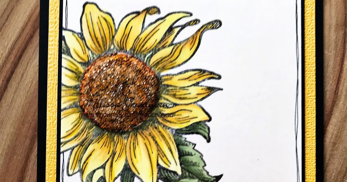 Mel's Art Journey Sunflower