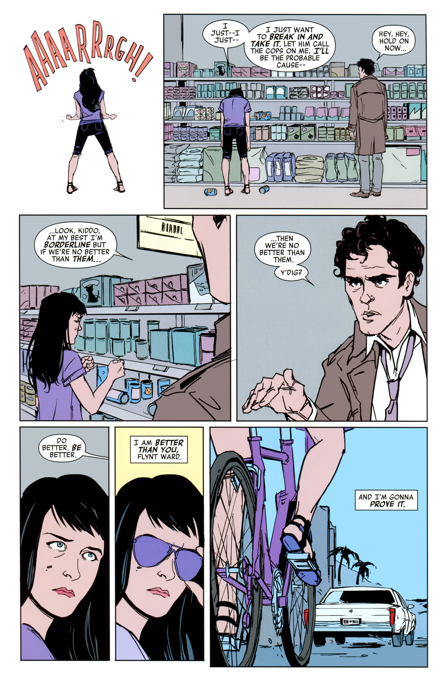 Read online Hawkeye (2012) comic -  Issue #14 - 15