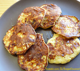 Receta: Pancakes de Banana o plátano con 3 ingredientes