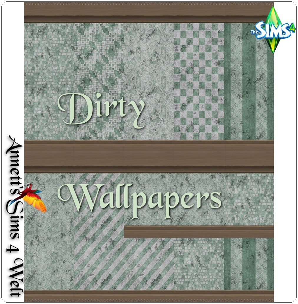 Annett&rsquo;s Sims 4 Welt: Dirty Wallpapers