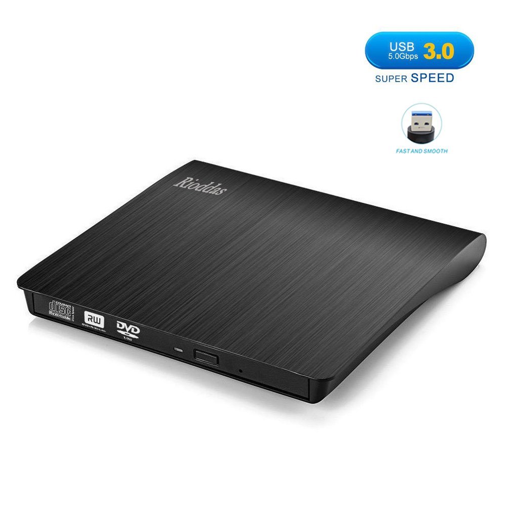 Find Great Review "REVIEW" Rioddas External CD Drive, USB 3.0