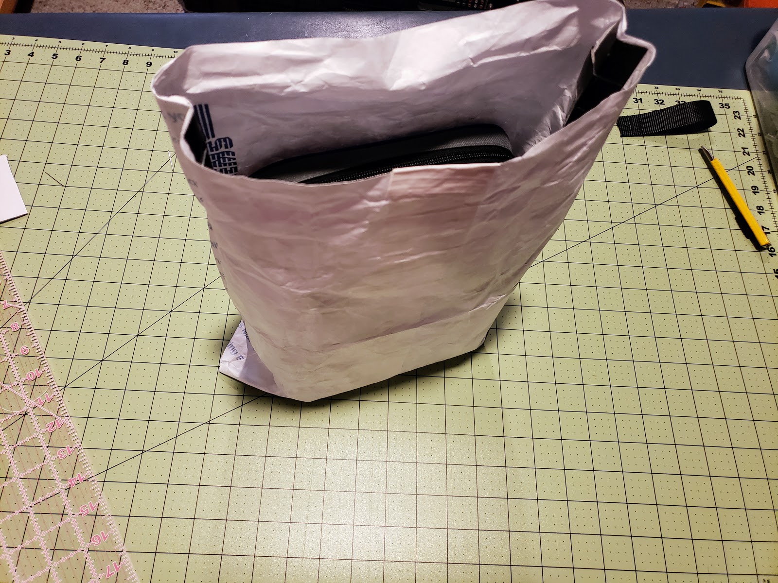 Ben's Journal Fun with Tyvek I Made It, but I've Got No Idea What It's Good For