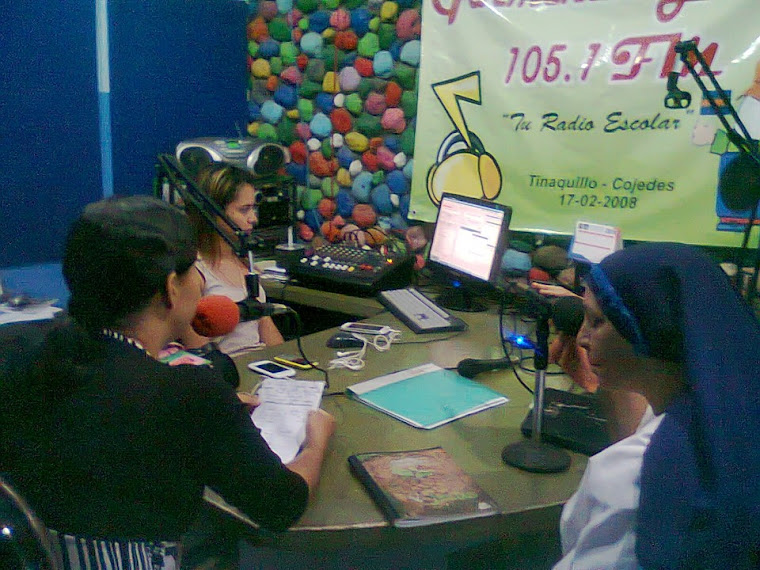 PASANTES DE ALOERT REALIZAN PRACTICAS EN GARMENDIA 105.1 FM