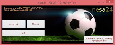 PES 2017 Gameplay Patch V1.2 dari Nesa24