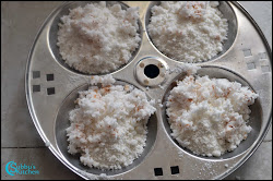 puttu recipe idli plates cooker kerala kuzhal flour coconut streamer steam minutes place
