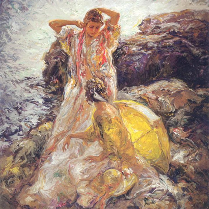Jose Royo, 1941 Spanish Impressionist painter Tutt'Art