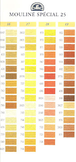 DMC - Tabela de cores