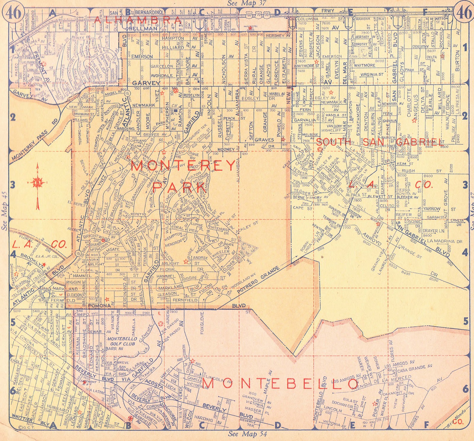 Los Angeles Revisited The Freeways through the San Gabriel Valley