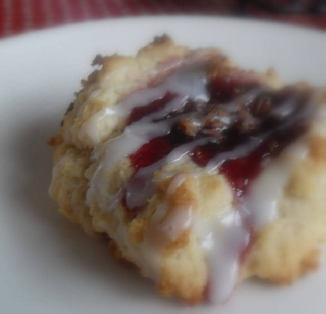 Cherry Granola Breakfast Buns