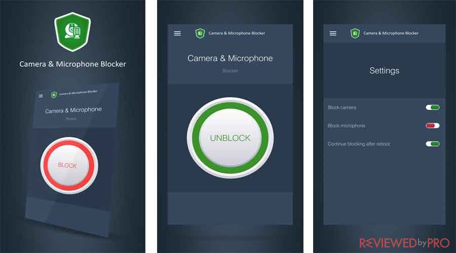 camera block spyware app first tech