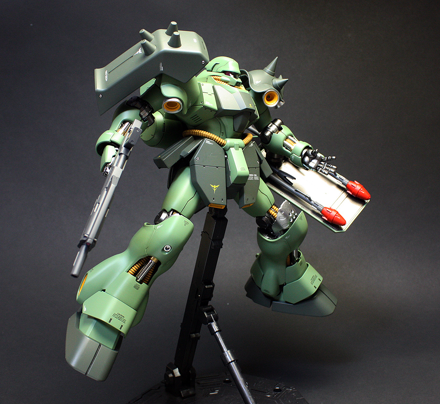 MG 1/100 Geara Doga Painted Build Gundam Kits Collection News and Reviews