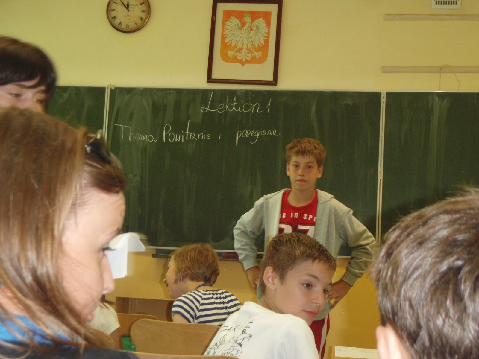 FACE CLASS: PIERWSZA LEKCJA NIEMIECKIEGO KL. 3A