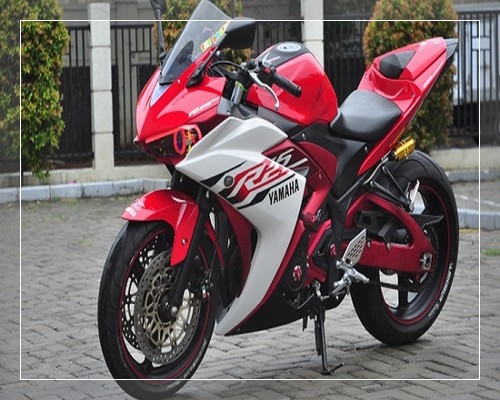 Foto modifikasi r15 warna merah hitam putih biru pink velg jari jari ...