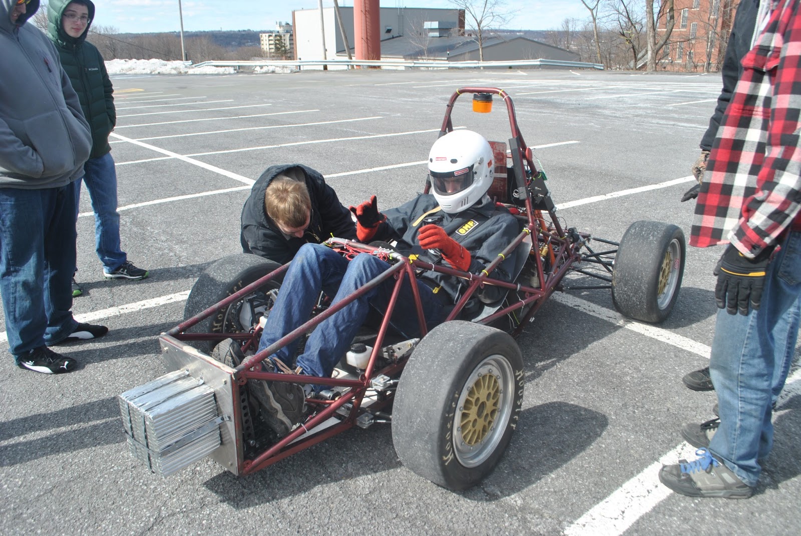 Rensselaer Formula Hybrid Racing: First Drive of '13
