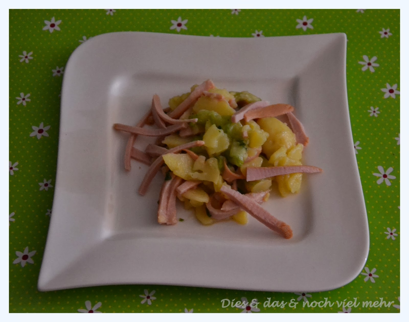 Donnerknispelwunderkiste: Lauwarmer Kartoffel-Gurkensalat mit der ...