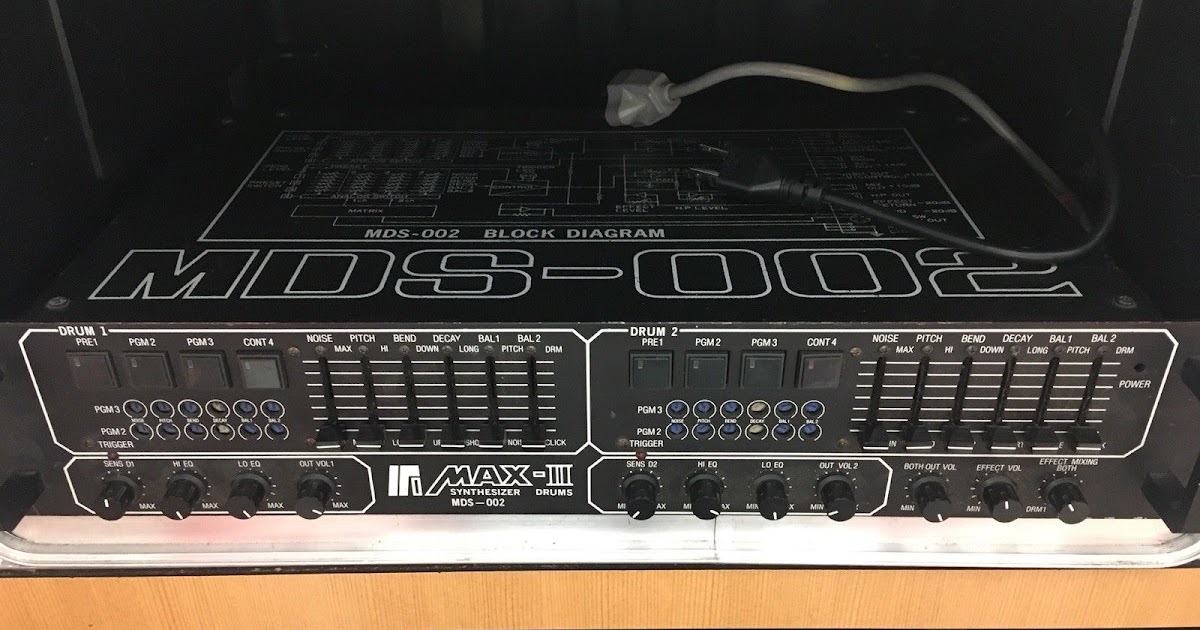 MATRIXSYNTH Maxim MDS002 Maximum Synth Drum Machine