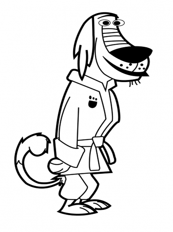 johnny test coloring pages from cartoon network - photo #10