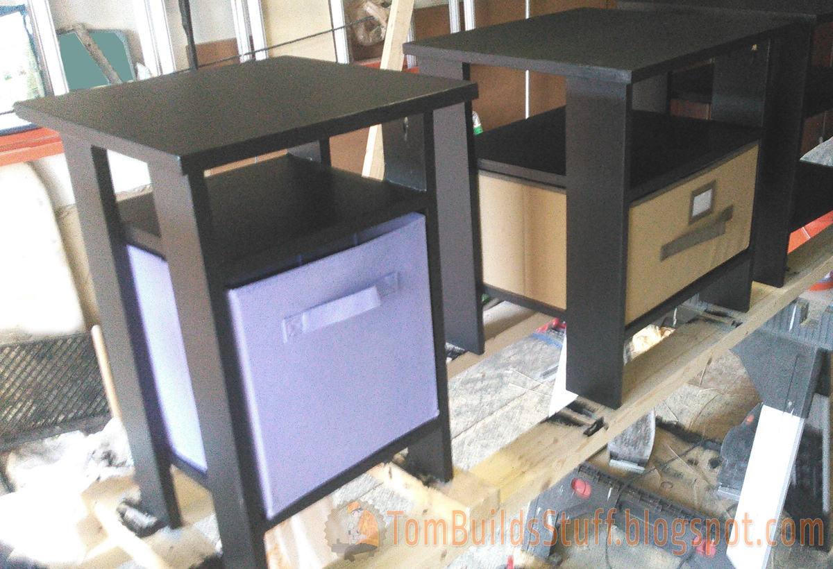 Easy Simple Plywood Nightstand Plans