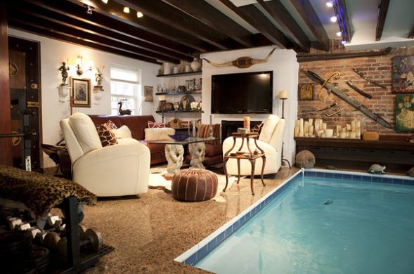 Piscinas dentro de Casa - Colores en Casa