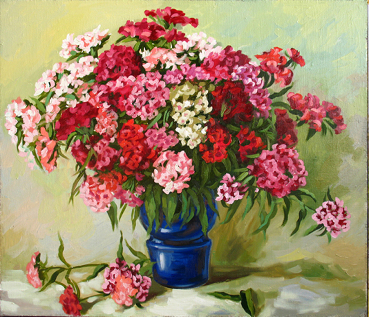 Realistic Russian art For sale