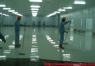 dịch vụ thi công sơn sàn epoxy