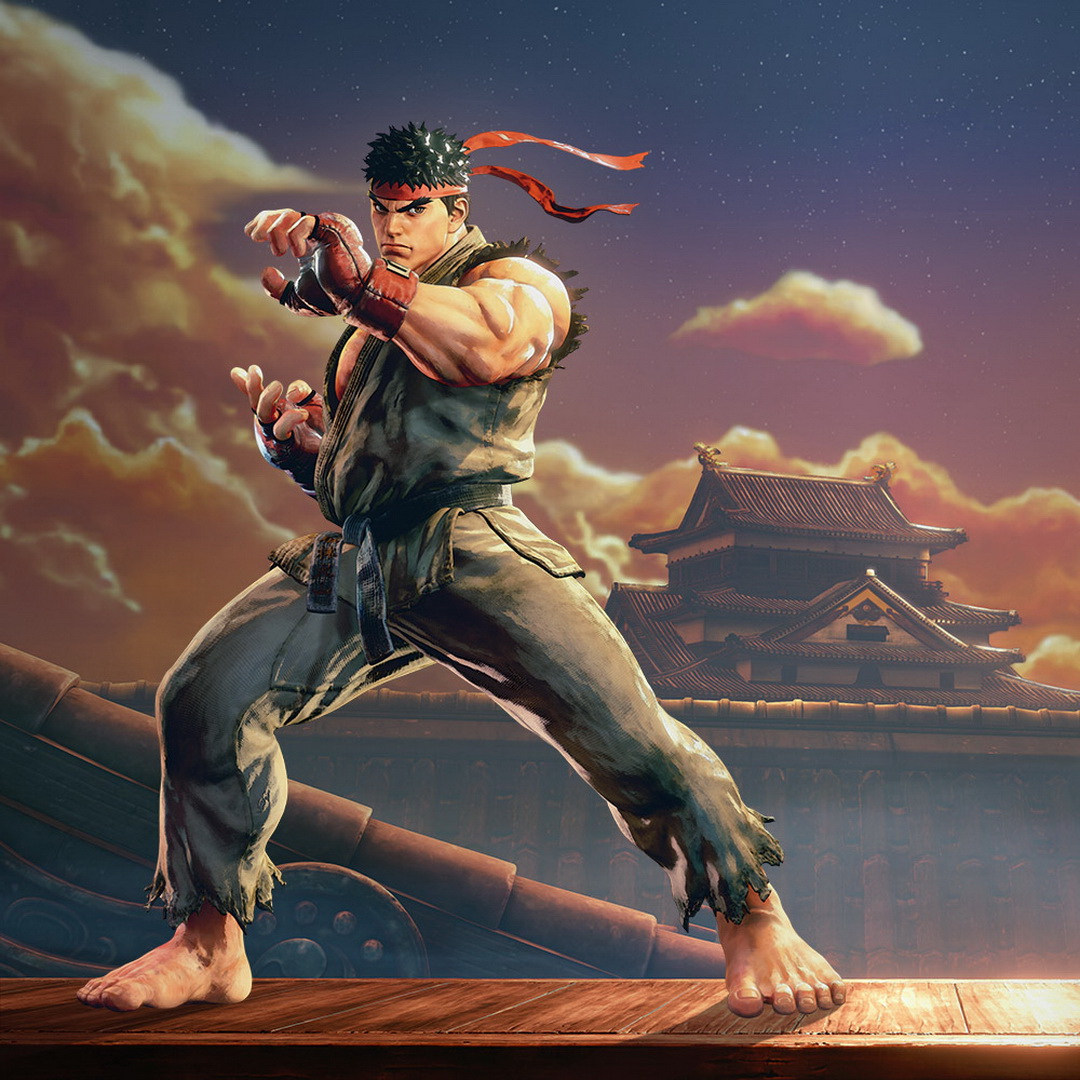 Street Fighter Desktop Art - Blanka vs Ken