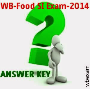 WBSSC Food SI (Sub Inspector) Exam 2014 Answer Key | Result date & Cutoff marks 1
