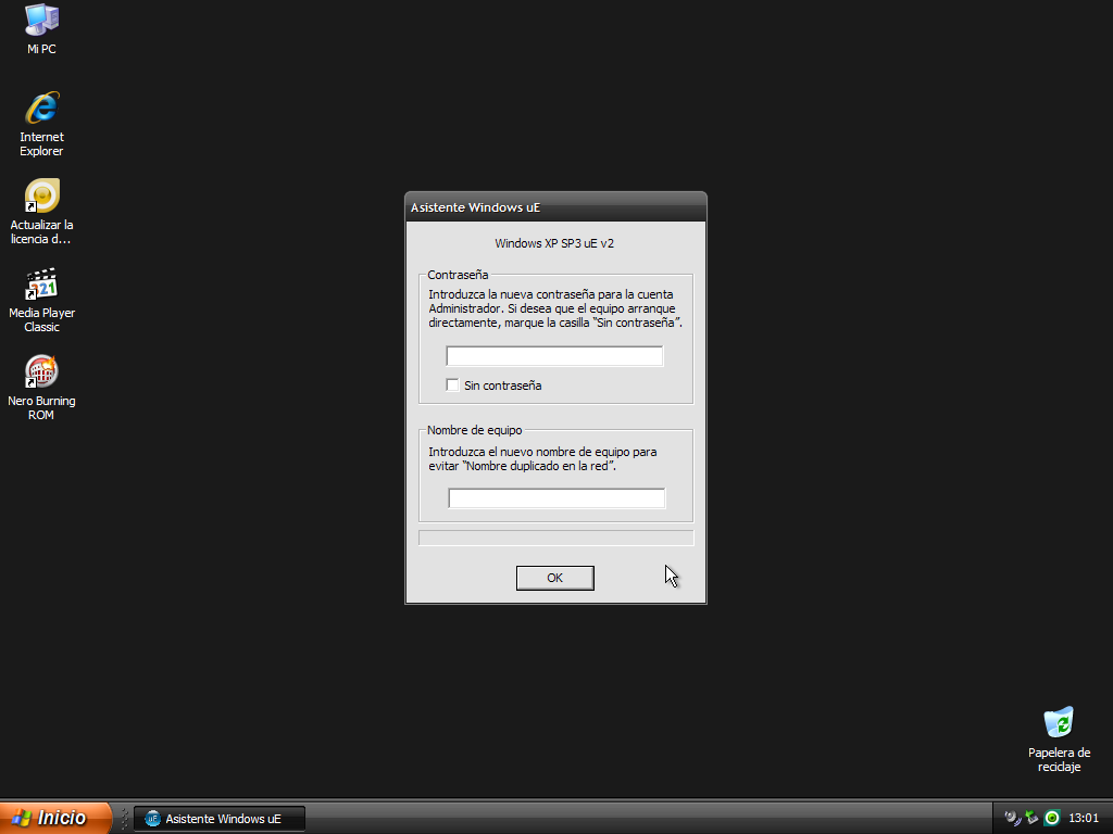 Descargar Windows XP SP3 uE v7 ISO Español