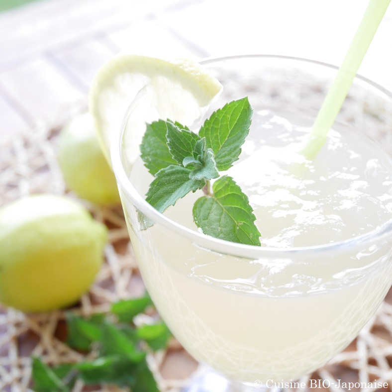 Cuisine BIO-Japonaise: Limonade onctueuse au gingembre Cuisine BIO-Japonaise: Limonade onctueuse au gingembre