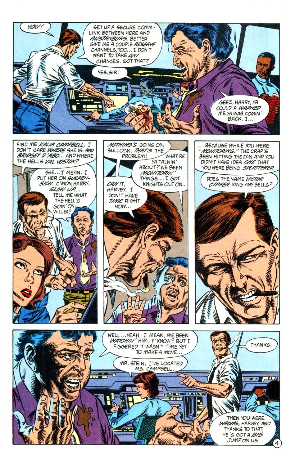 Read online Checkmate (1988) comic -  Issue #32 - 5