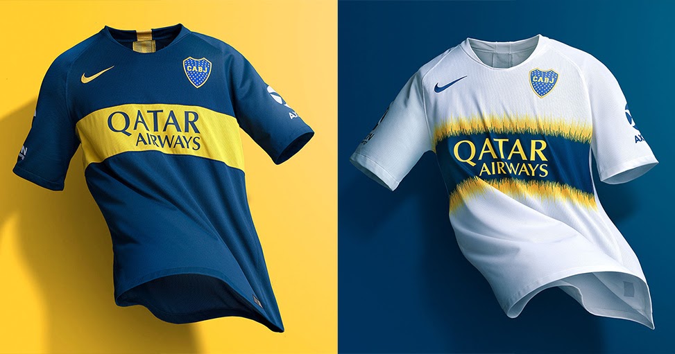 Boca Juniors 2018/19 Kit - Dream League Soccer Kits - Kuchalana