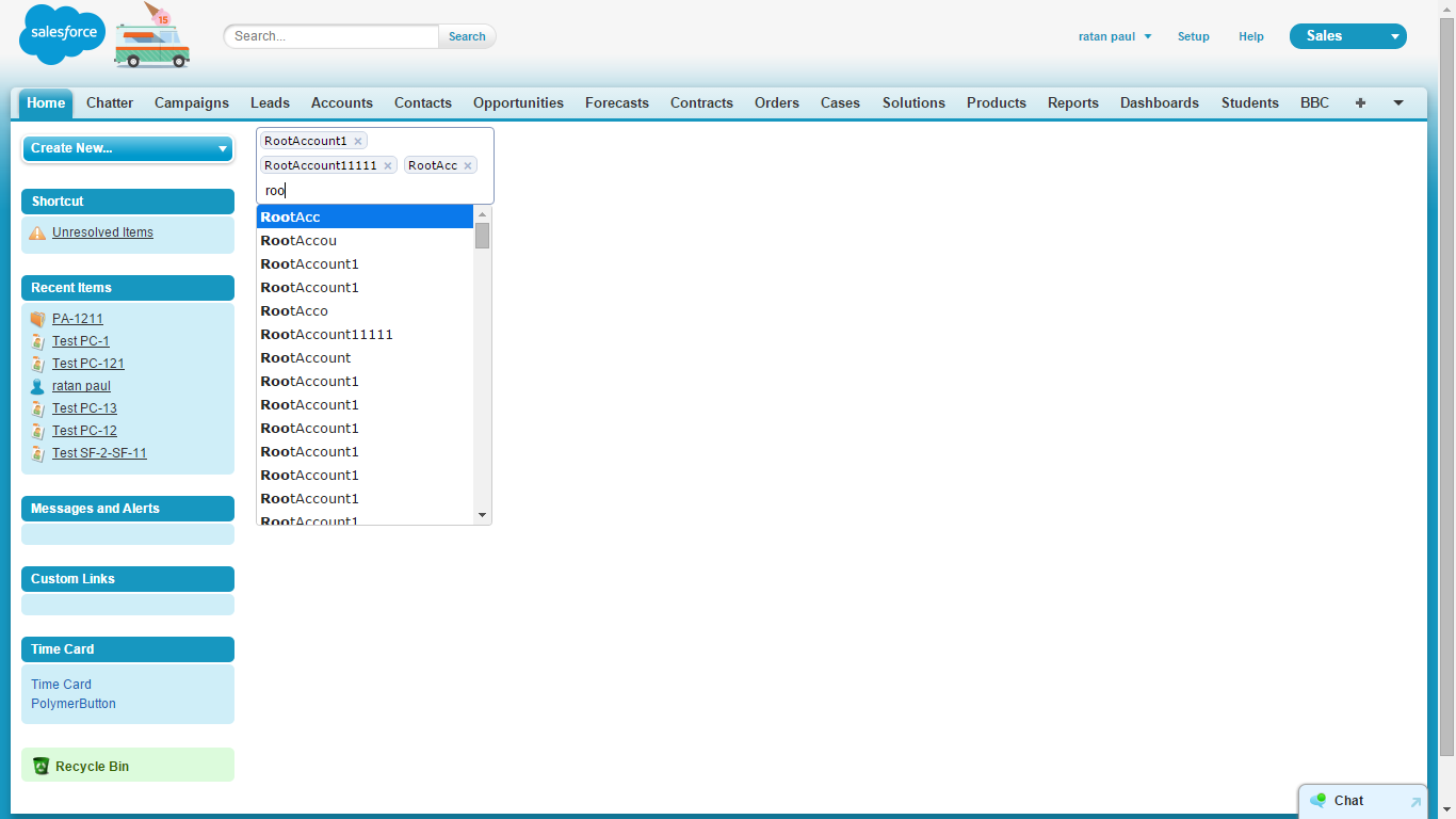 Salesforce development Visualforce multiselect