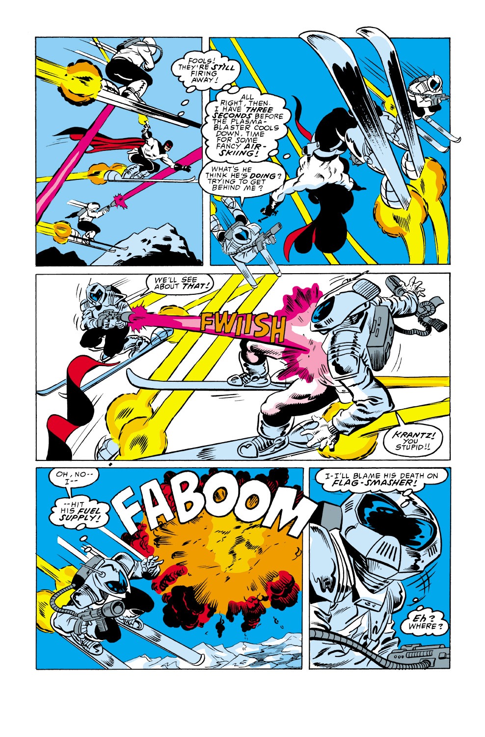 Read online Captain America (1968) comic -  Issue #348 - 4